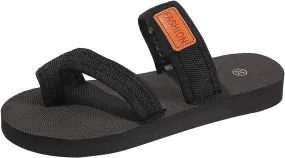 Beach Sandals for Summer Spring And Summer Women's Thong Sandals Fashion Leisure Mesh Lightweight Flat Toe Beach