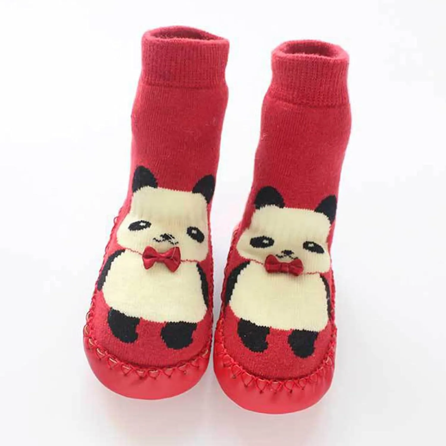 Cute Children Toddler Shoes and Winter Boys and Girls Floor Socks Shoes Flat Bottom Non Slip Warm Walking Baby Boy