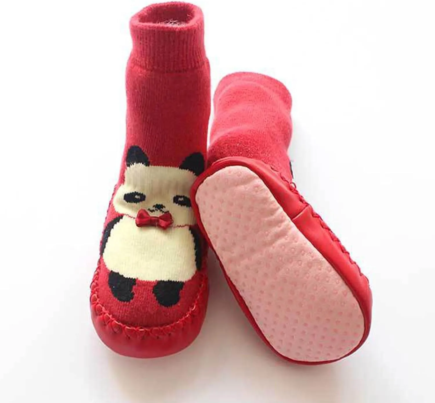 Cute Children Toddler Shoes and Winter Boys and Girls Floor Socks Shoes Flat Bottom Non Slip Warm Walking Baby Boy