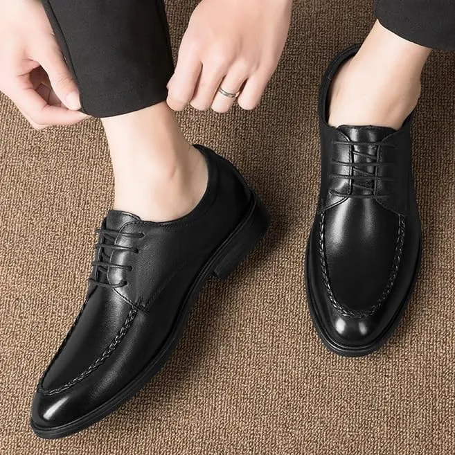 Mens Faux Patent Leather Oxfords Shiny Dress Shoes Lace Up Formal Shoes for Tuxedo Wedding Business(9)