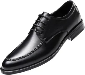 Mens Faux Patent Leather Oxfords Shiny Dress Shoes Lace Up Formal Shoes for Tuxedo Wedding Business(9)