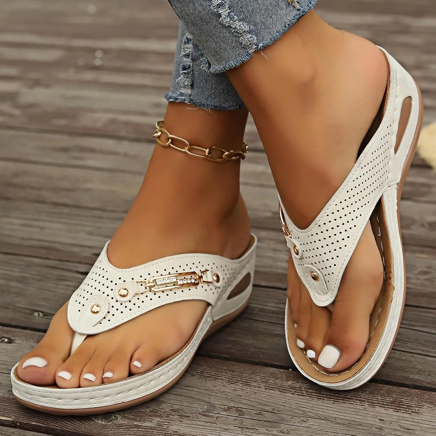 Summer Home Household Indoor Slip Thick Soled Women Slippers Womens Sandals Slides Born Sandals for Women Size 11