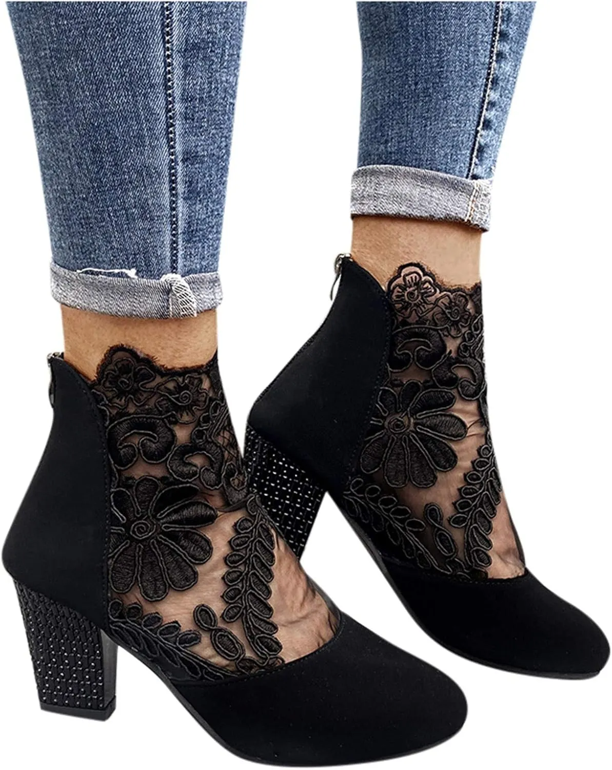 Wedge Sandals for Women High Heel Dressy Flower Pattern Sandals Outdoor Classic Summer Comfortable Shoe