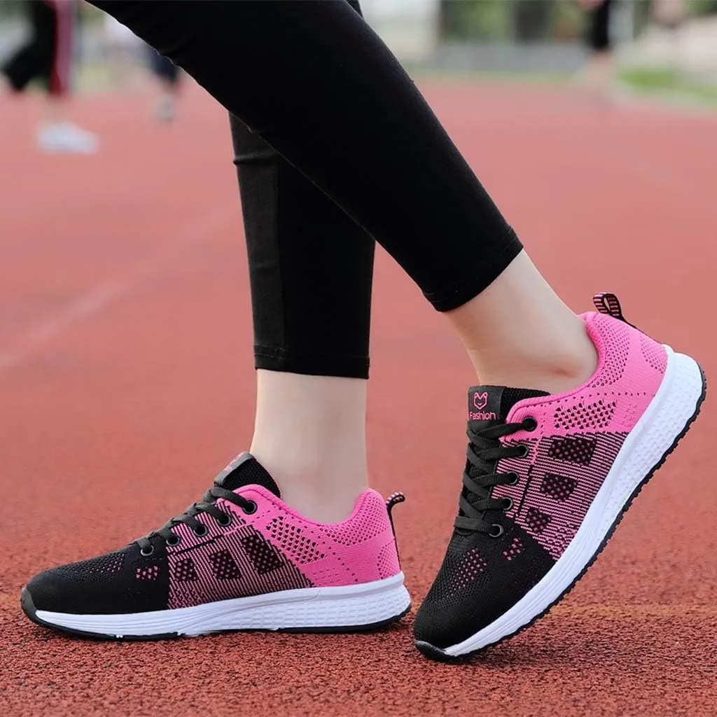 Women's Fashion Sneaker Mesh Slip On Black Non Slip Shoes for Women Comfortable Womens Running Shoes White Loafers Cute Sneakers for Women Trendy