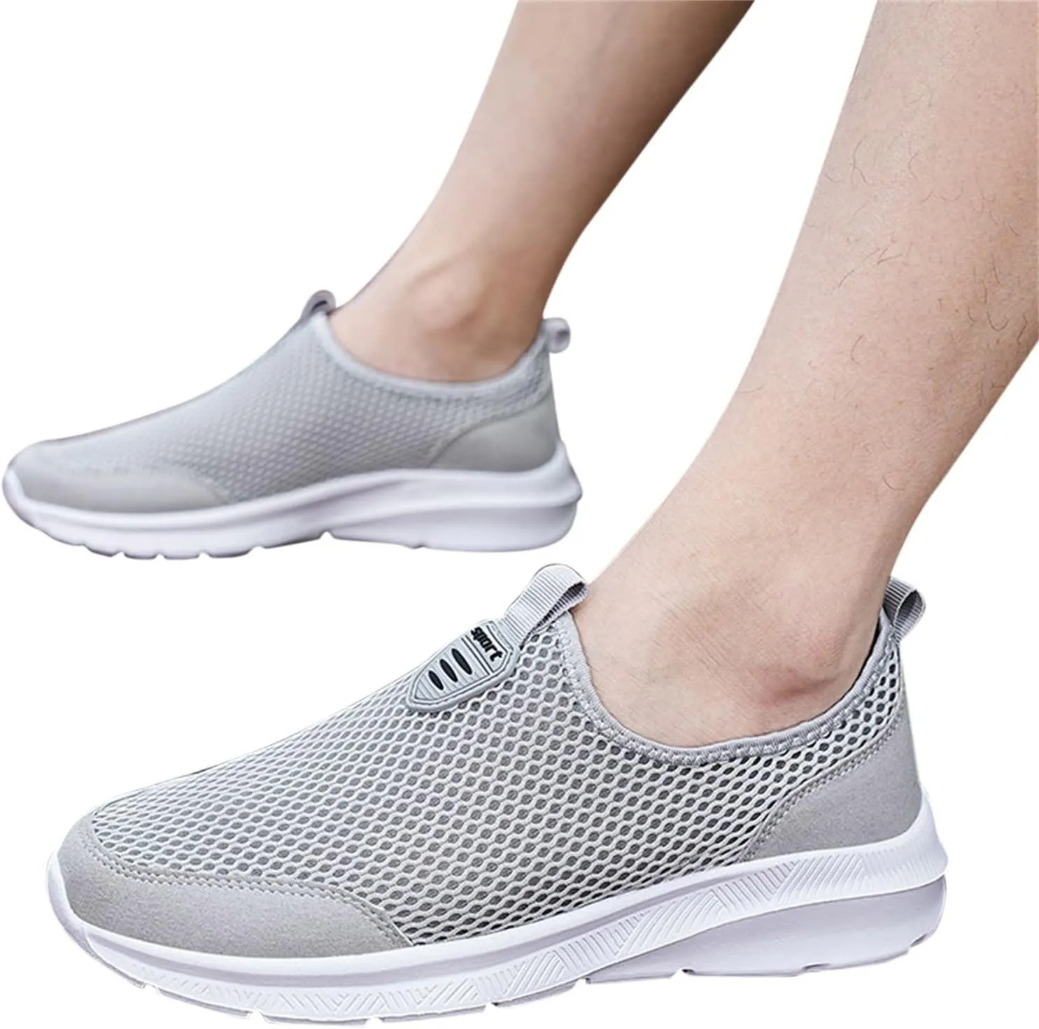 Women's Sneakers Wide Lightweight Work Slip Resistant Breathable Waterproof Tennis Shoes for Women Loafers Womens Shoes Mens Running Sneakers
